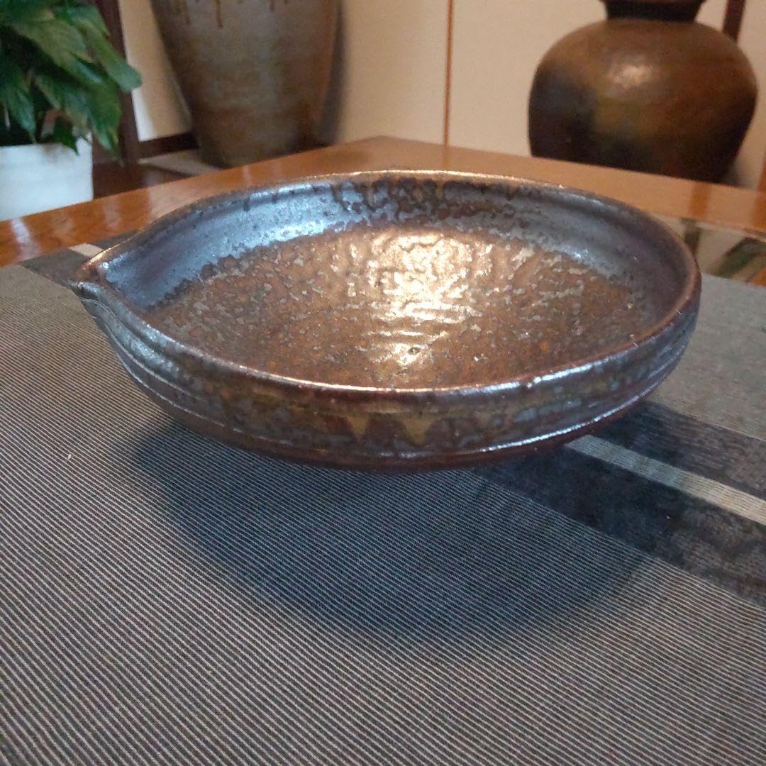 Amazon.co.jp: 黒備前 片口 31 備前焼 : ホーム＆キッチン